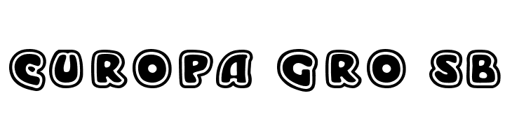 Moderno Outline  Free Fonts Download