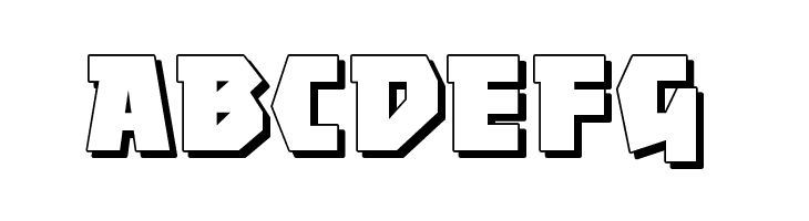 MightyShadowBlack  Free Fonts Download