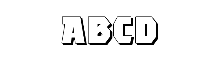 MightyShadowBlack  Free Fonts Download