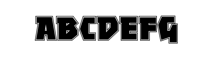 MightyContour-Black  Free Fonts Download