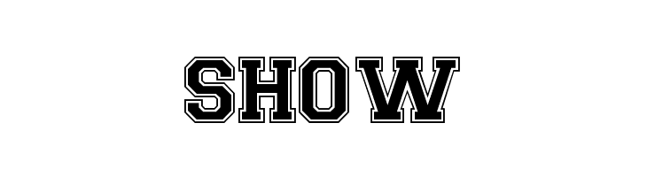 Varsity Regular  Free Fonts Download