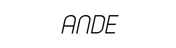 Typo Oval Light Demo Italic  Free Fonts Download