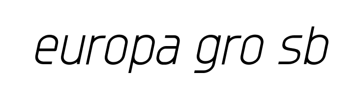 Typo Oval Light Demo Italic  Free Fonts Download