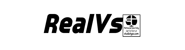 Typo Oval Black Demo Italic  Free Fonts Download