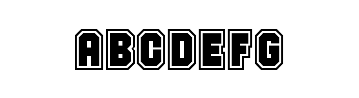 Varsity Regular:001.001  Free Fonts Download