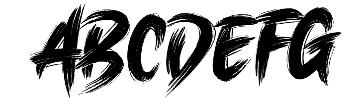 Brush King  Free Fonts Download
