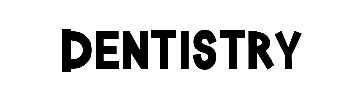DENTISTRY Babe Bamboo Font