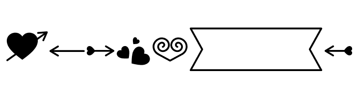 Romantine Dingbat  Free Fonts Download
