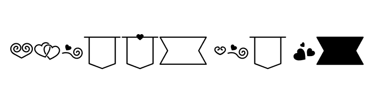 Romantine Dingbat  Free Fonts Download
