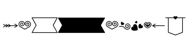 Romantine Dingbat  Free Fonts Download