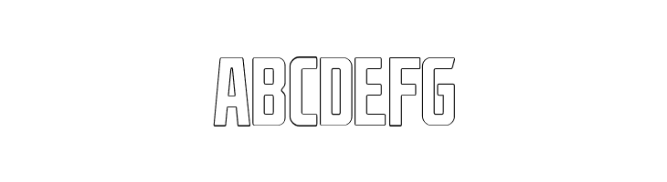 StahlbetontrŠger-Outline  Free Fonts Download