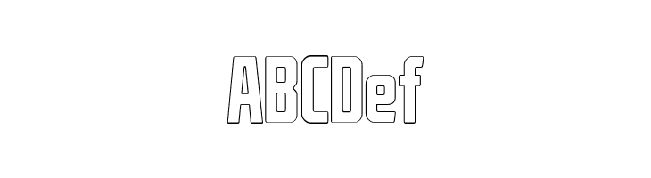 StahlbetontrŠger-Outline  Free Fonts Download