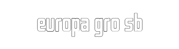 StahlbetontrŠger-Outline  Free Fonts Download