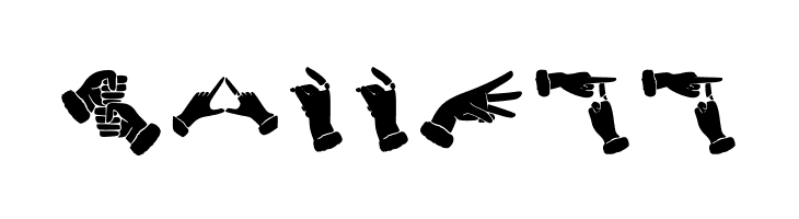 Bk Bisindo Regular  Free Fonts Download