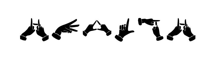 Bk Bisindo Regular  Free Fonts Download
