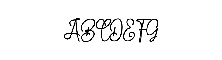 Beautyline  Free Fonts Download