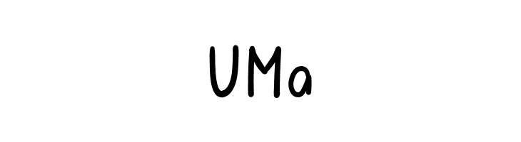 UMa Bordeaux Font