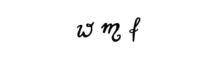 unchanged thoughts$  Free Fonts Download