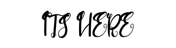 Goushy Script  Free Fonts Download