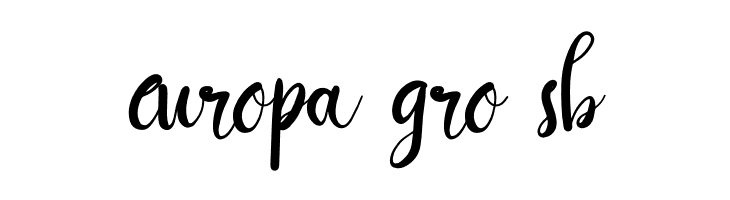 Goushy Script  Free Fonts Download