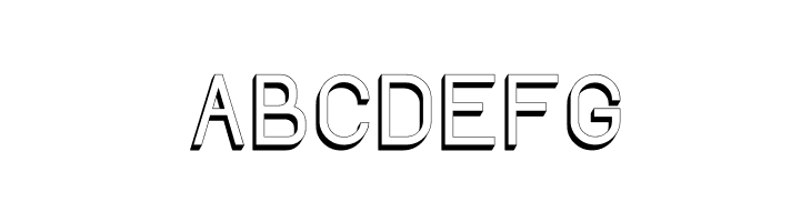 Borgen 3D  Free Fonts Download