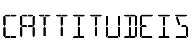 16 Segments  Free Fonts Download