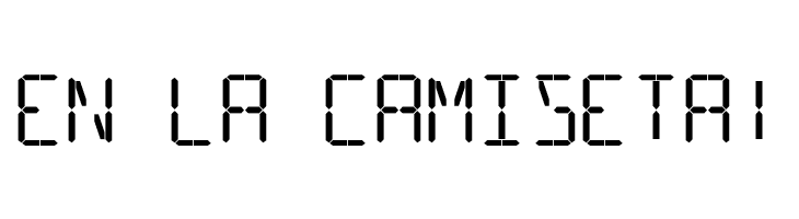 16 Segments  Free Fonts Download