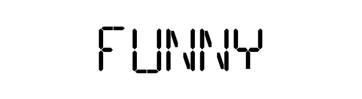 16 Segments  Free Fonts Download