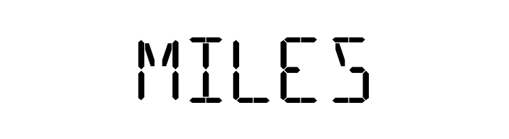 16 Segments  Free Fonts Download