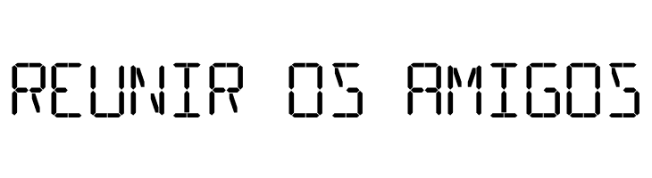 16 Segments  Free Fonts Download