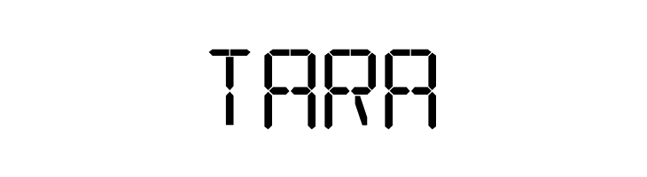 16 Segments  Free Fonts Download