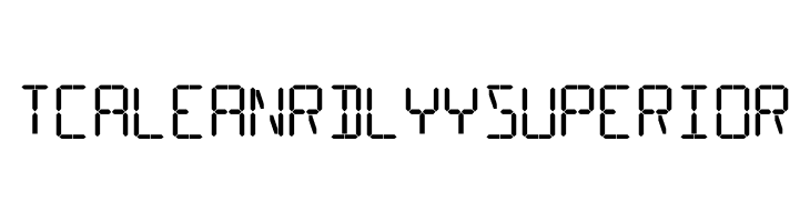 16 Segments  Free Fonts Download