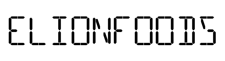 16 Segments  Free Fonts Download