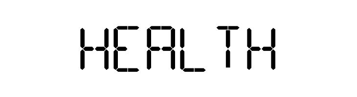 16 Segments  Free Fonts Download