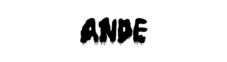 Horror Night Drip  Free Fonts Download