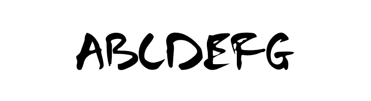 Samurai Warrior  Free Fonts Download