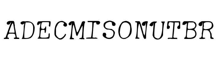 zai Soft Italic Typewriter  Free Fonts Download