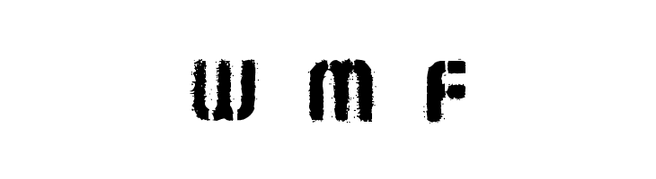 zai Stamp On Flour Sack  Free Fonts Download