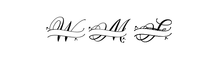 MOLIDIA MONOGRAM  Free Fonts Download