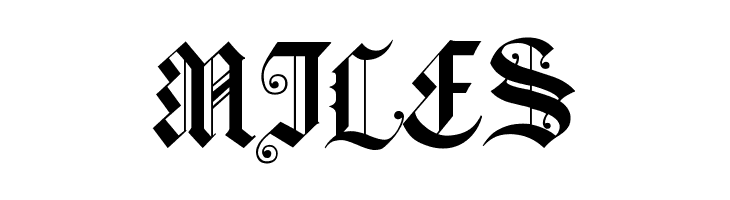 Church Text b  Free Fonts Download