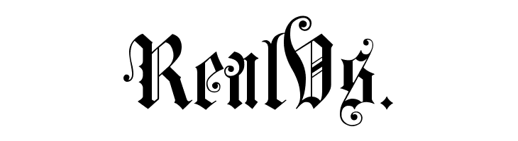 Church Text b  Free Fonts Download