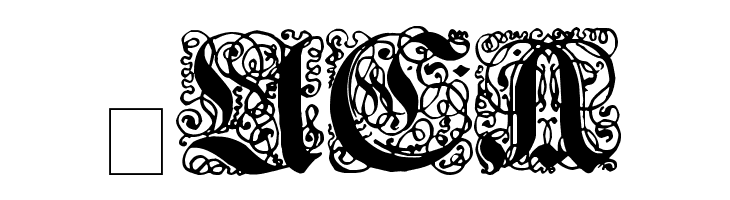 Renaissance-Initialen  Free Fonts Download
