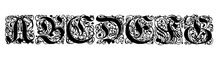Renaissance-Initialen  Free Fonts Download
