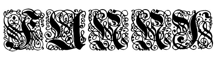 Renaissance-Initialen  Free Fonts Download