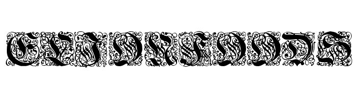 Renaissance-Initialen  Free Fonts Download