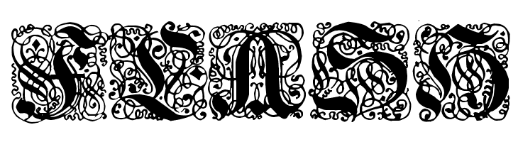 Renaissance-Initialen  Free Fonts Download