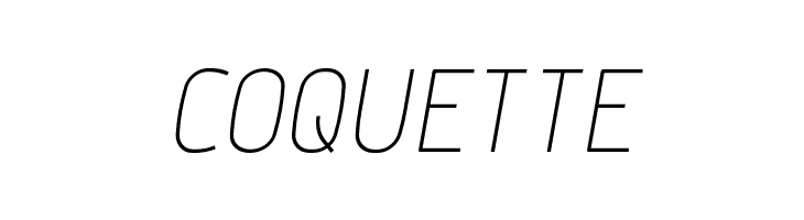 Hyperjump-ThinOblique  Free Fonts Download