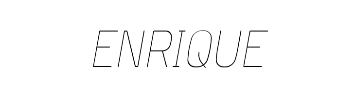 Hyperjump Hairline Oblique  Free Fonts Download