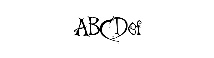 the Gingerbread House  Free Fonts Download