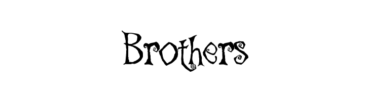 the Gingerbread House  Free Fonts Download